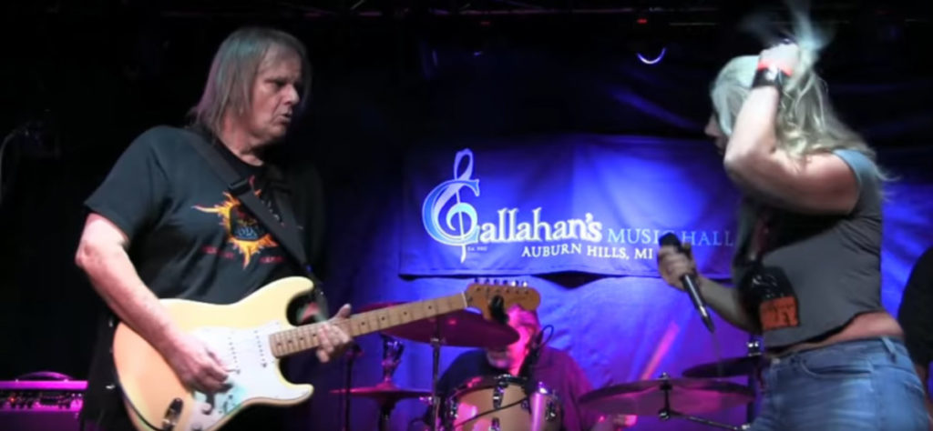 Walter Trout & Eliza Neals at Callahan's August 2017 Feature