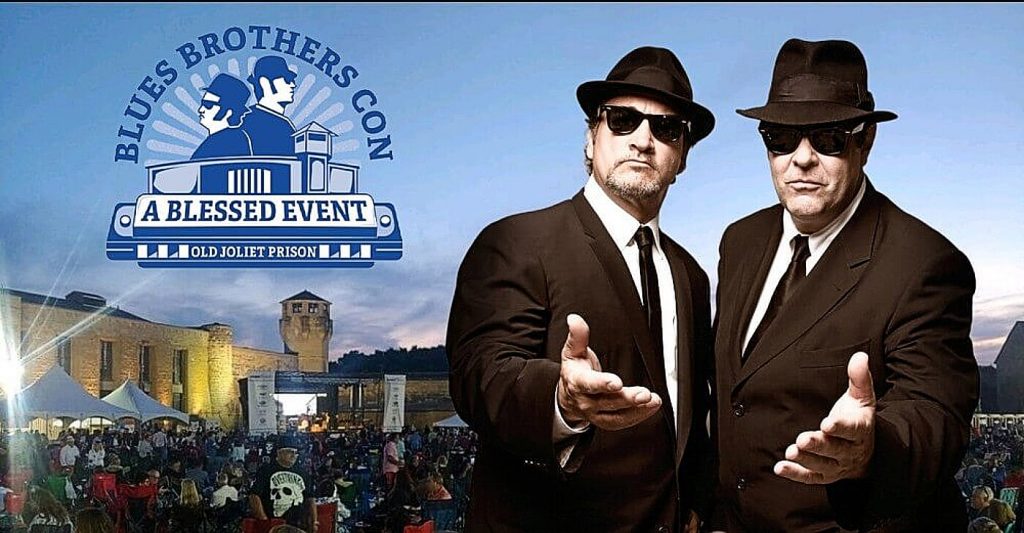 The Blues Brothers Return to the Old Joliet Prison for Blues Brothers